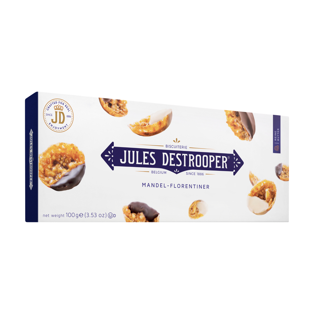 Jules Destrooper Mandelflorentiner 100g