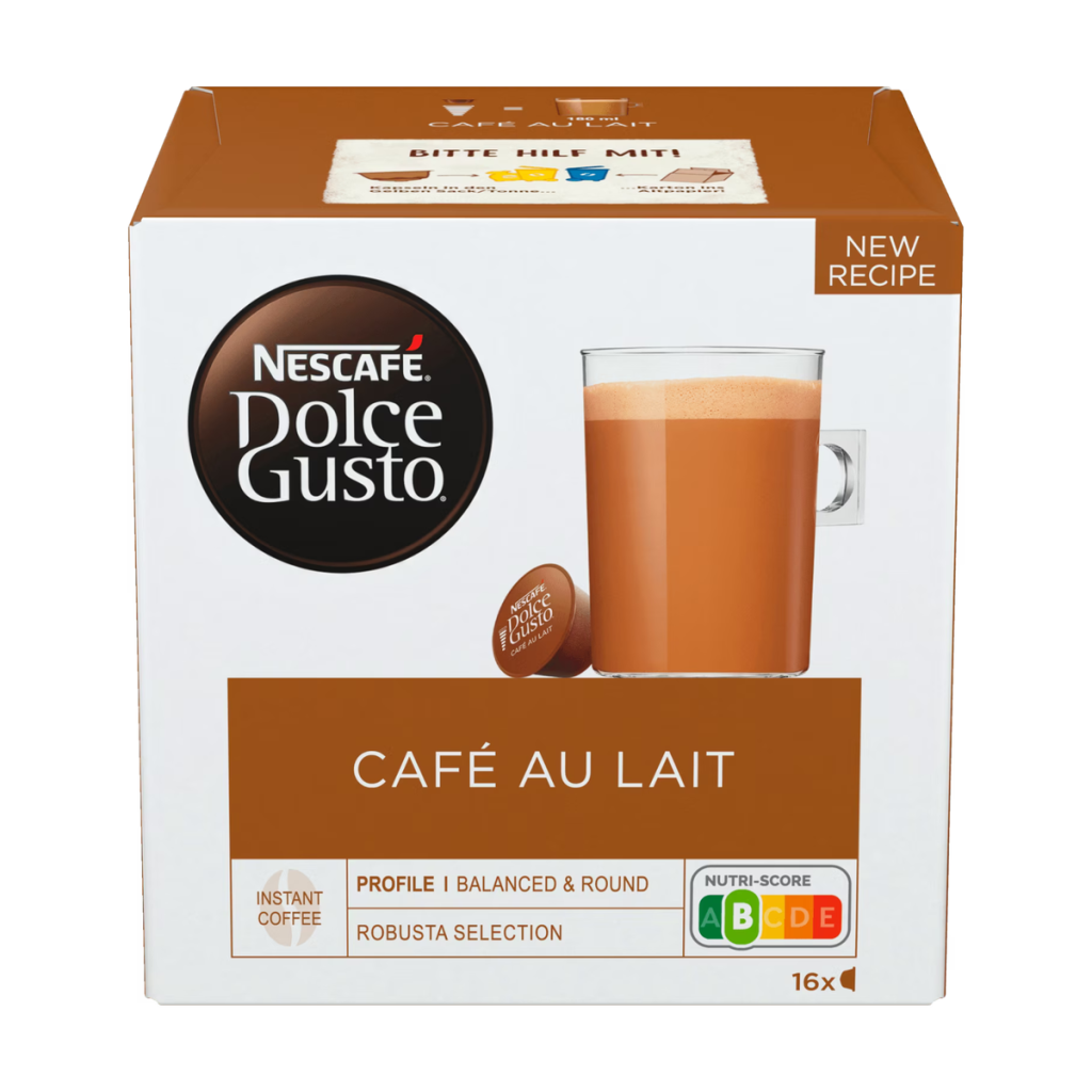 Nescafe Dolce Gusto Cafe Au Lait 16ST 160g