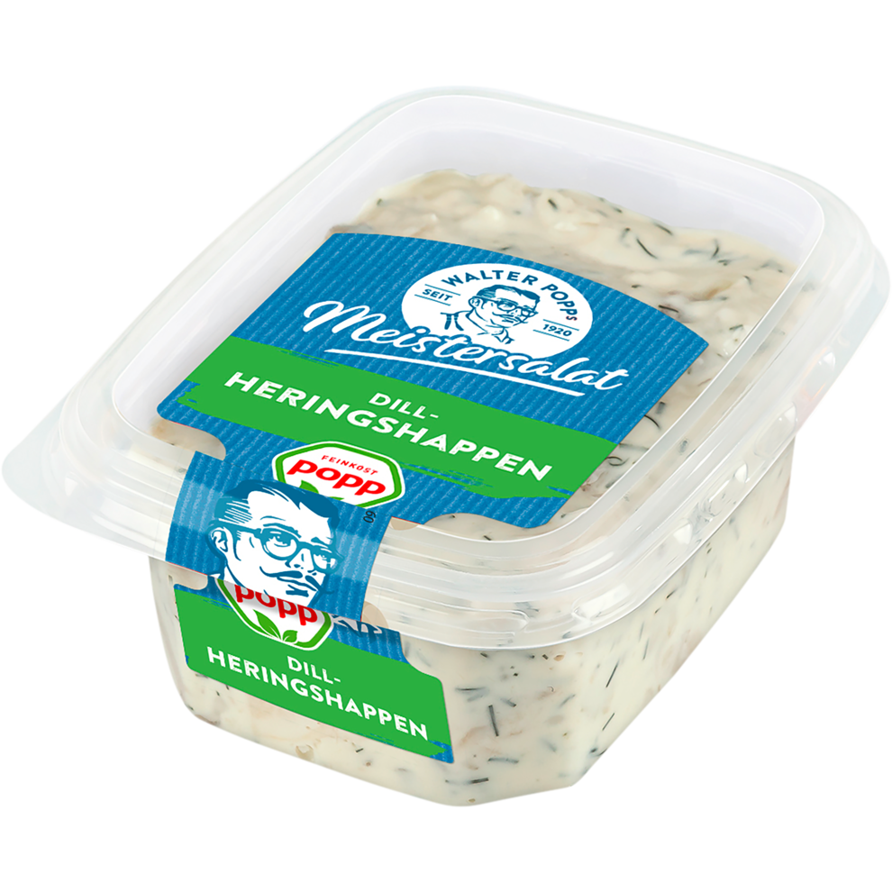 Popp Meistersalate Dillhappen 200g