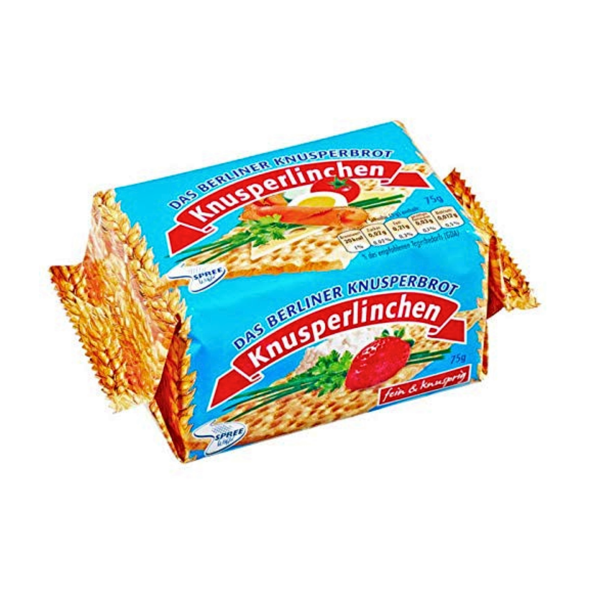 Spreewaffel Berliner Knusperbrot 75g