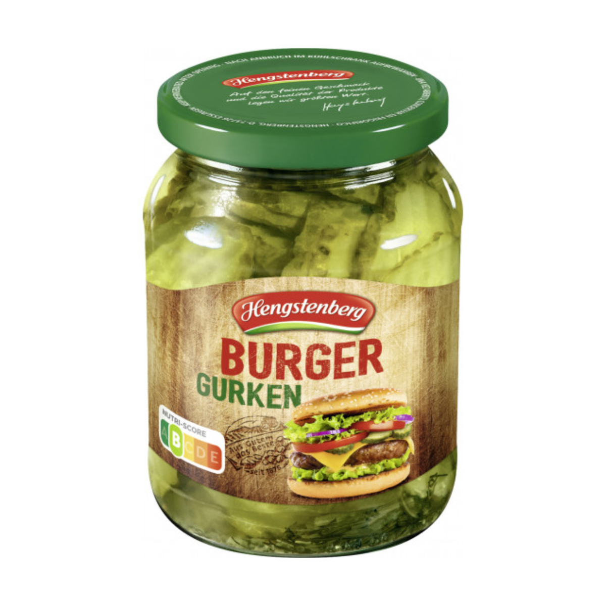 Hengstenberg Burger-Gurken 330g