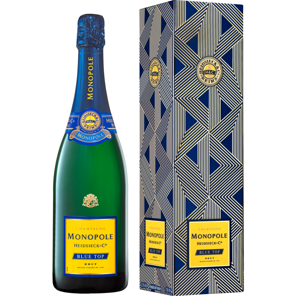Heidsieck Monopole Champagne Blue Top Brut GP 0,75l