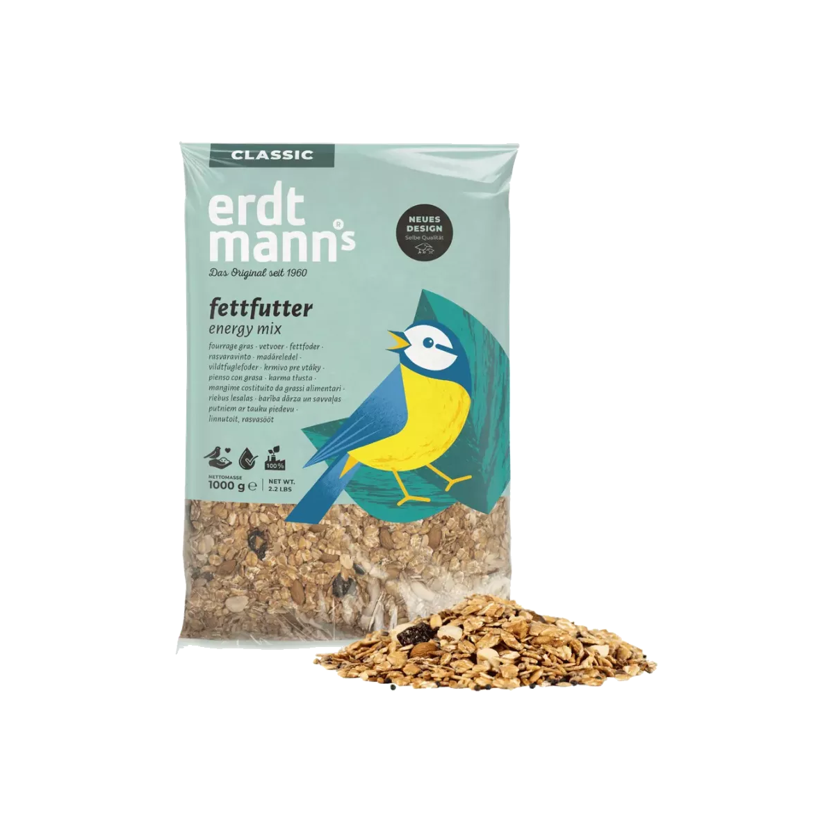 Erdtmanns Winterfettfutter 1000g