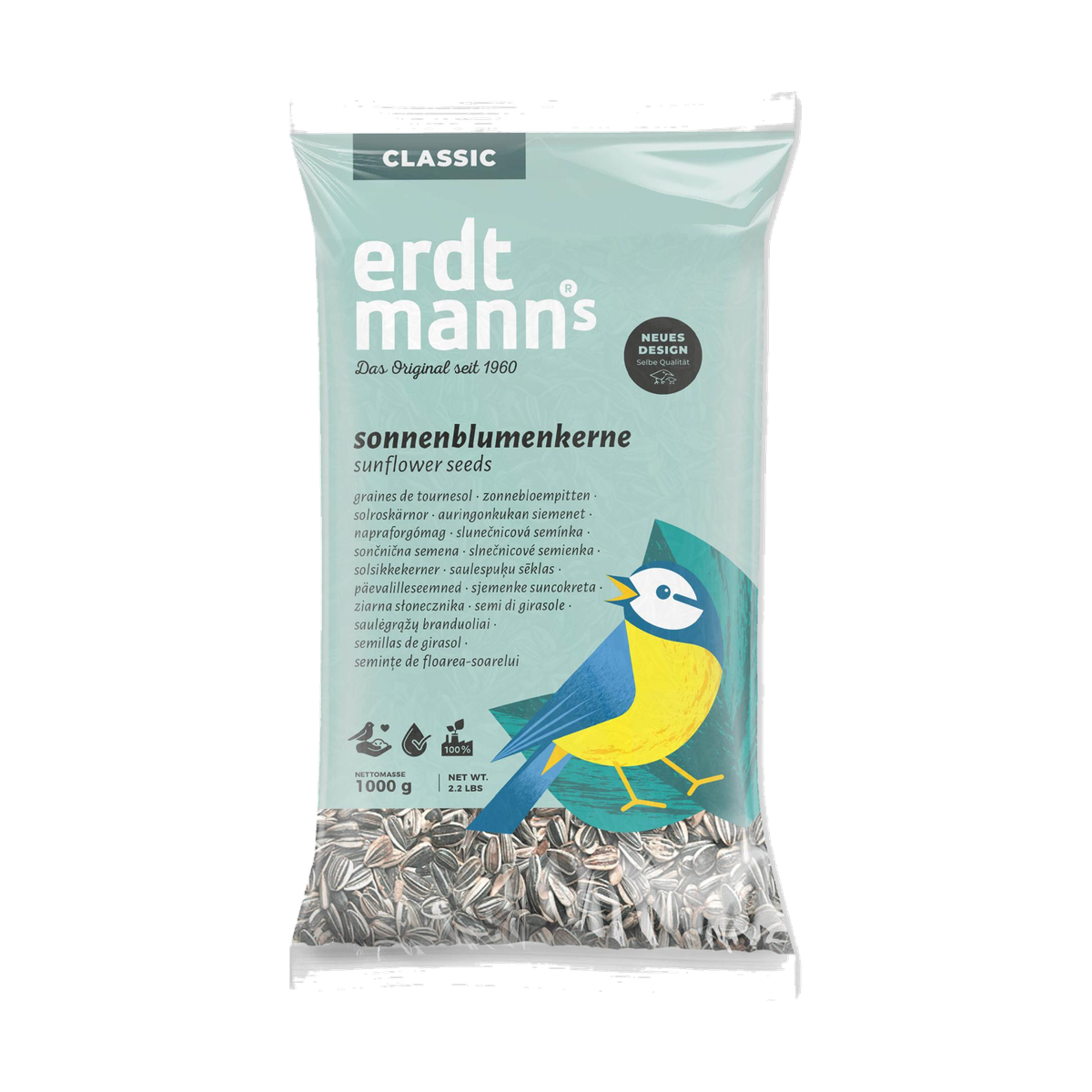 Erdtmanns Sonnenblumenkerne 1kg