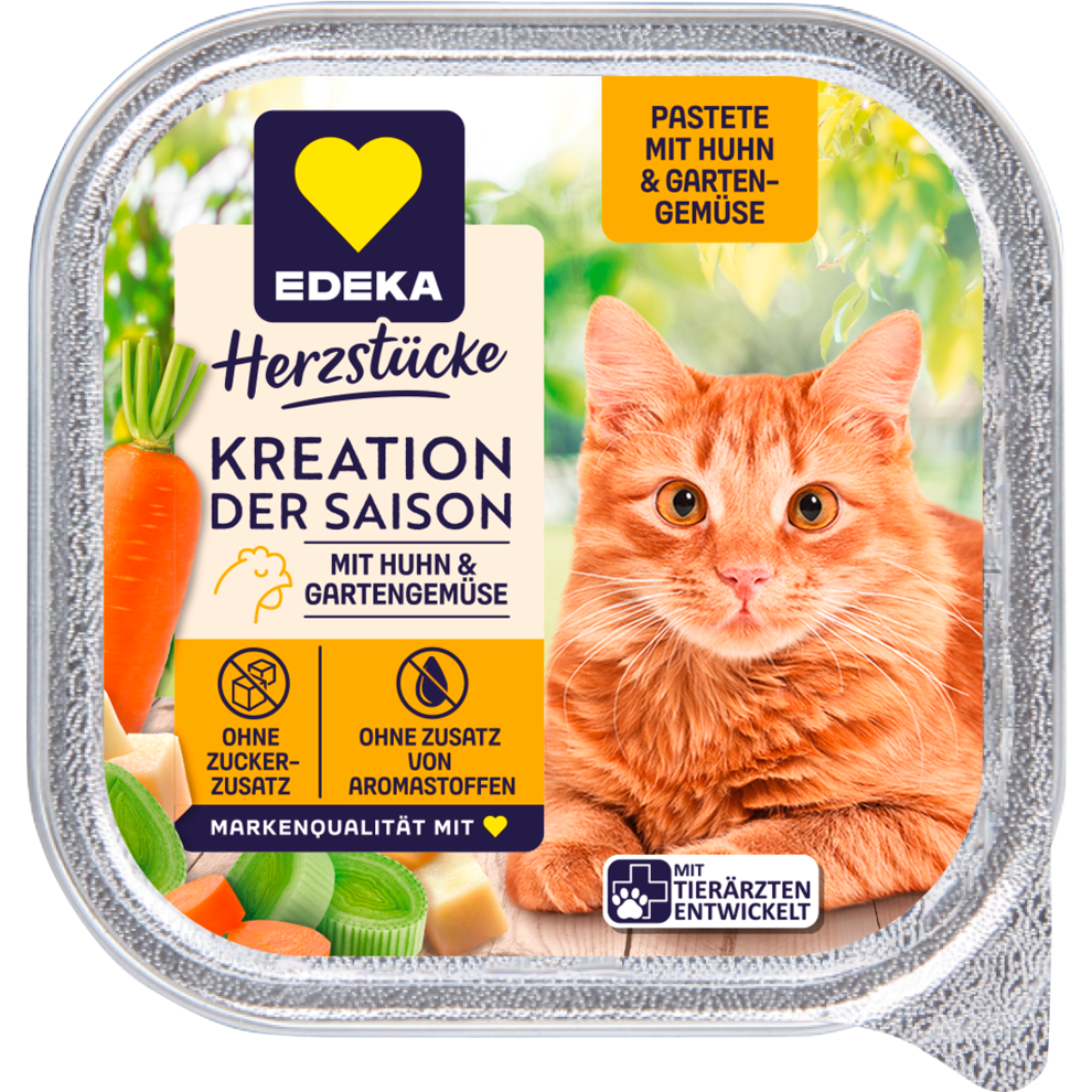 EDEKA Herzstücke Kreation der Saison Wild, Huhn und Apfel 100g