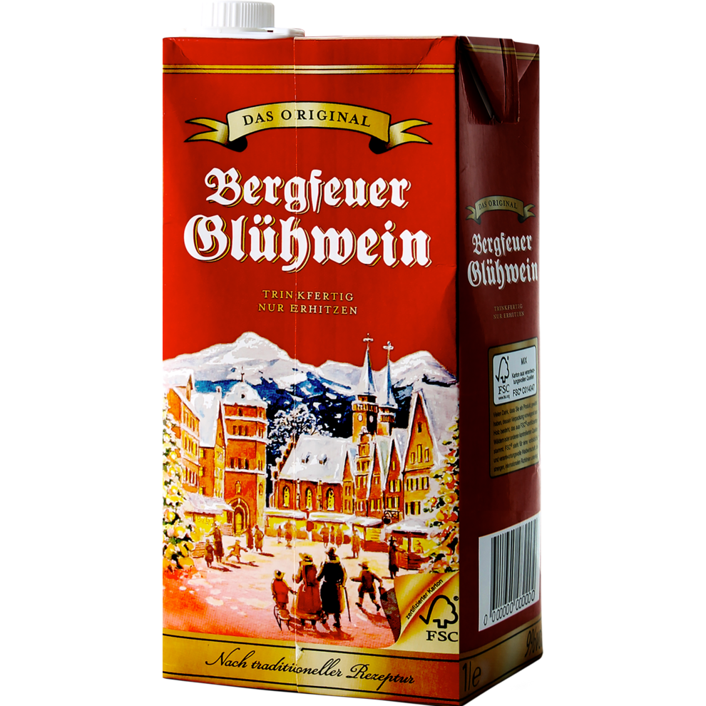 Bergfeuer Glühwein Tetra 1l