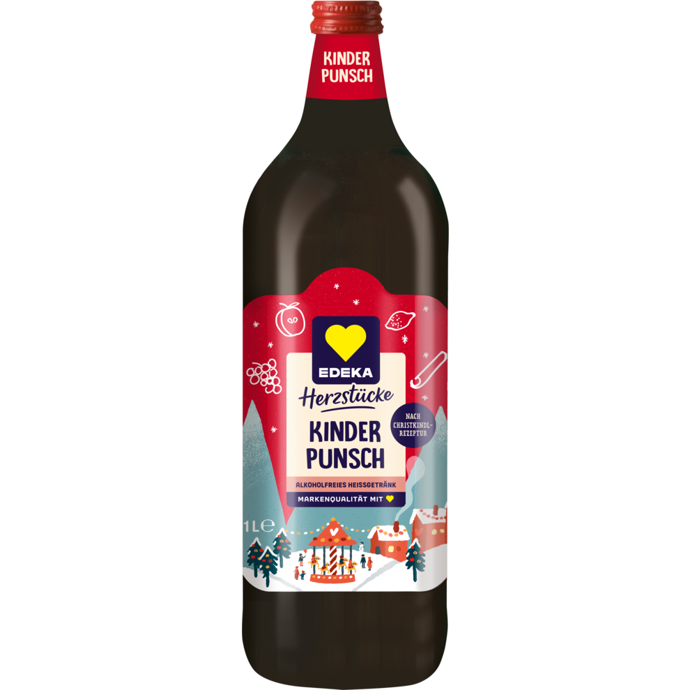 EDEKA Herzstücke Kinderpunsch alkoholfrei 1l