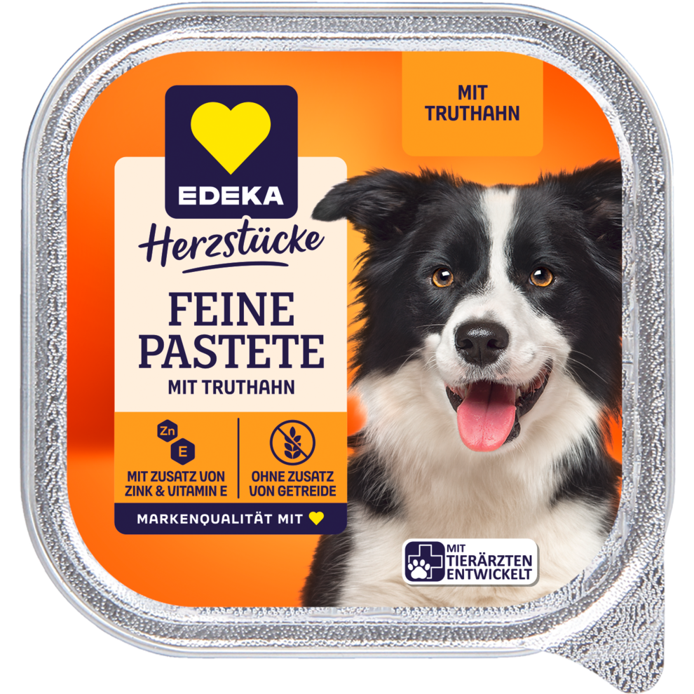 EDEKA Herzstücke нежный паштет, индейка 300g