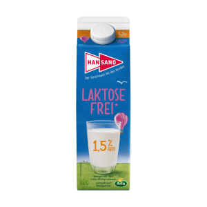 Hansano laktosefreie-Milch 1,5%1l