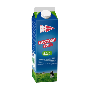 Hansano laktosefreie-Milch 3,5%1l