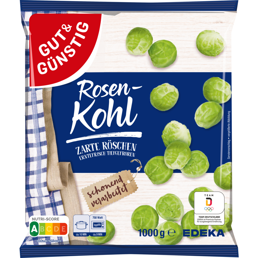GUT&GÜNSTIG Rosenkohl 1000g