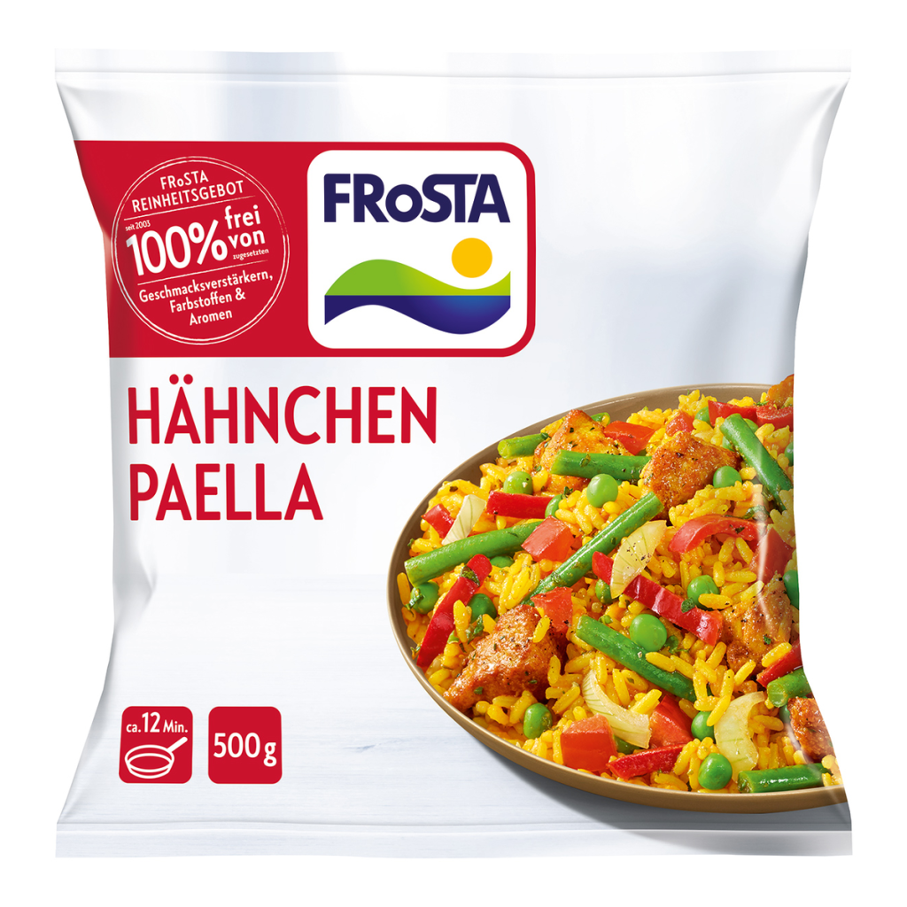 Frosta Hähnchen Paella 500g