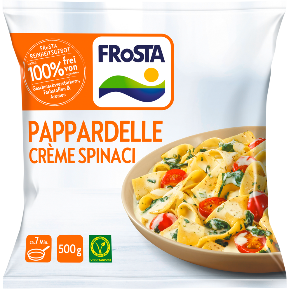 Frosta Pappardelle Creme Spinaci 500g