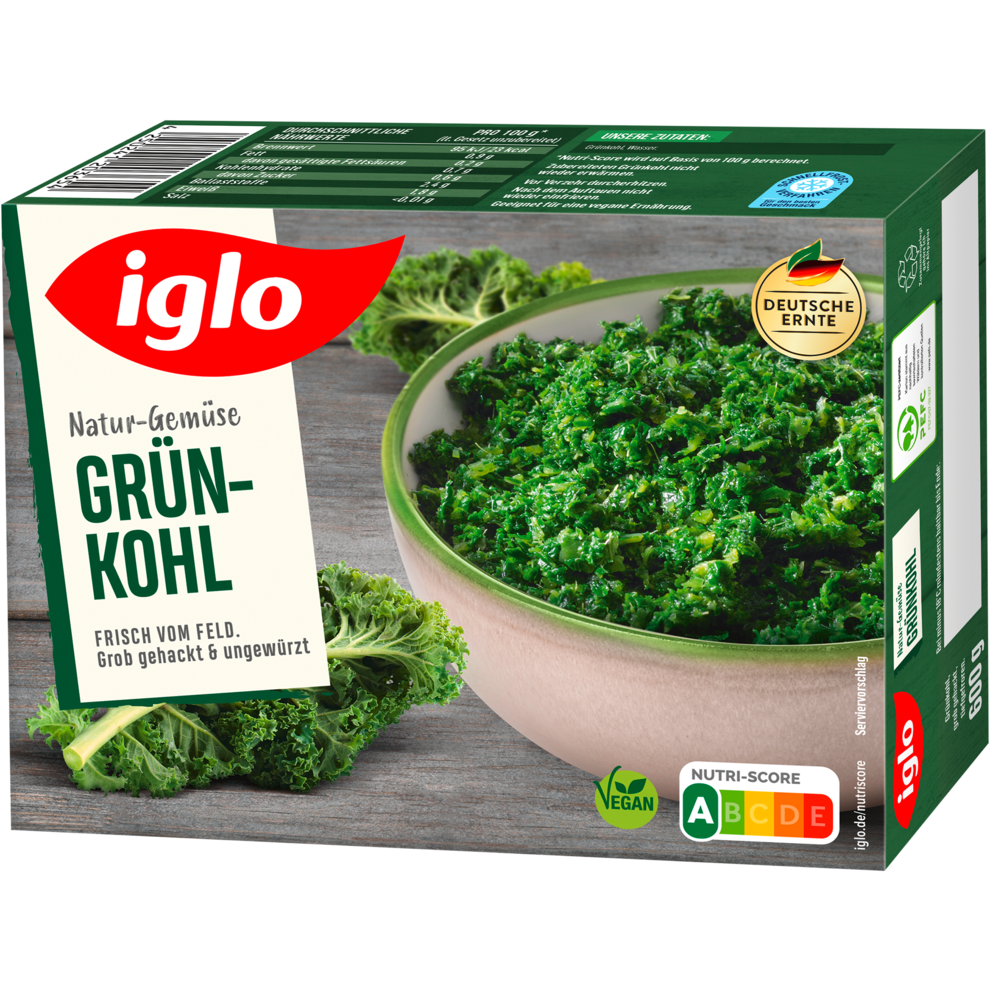 Iglo Кале 600g