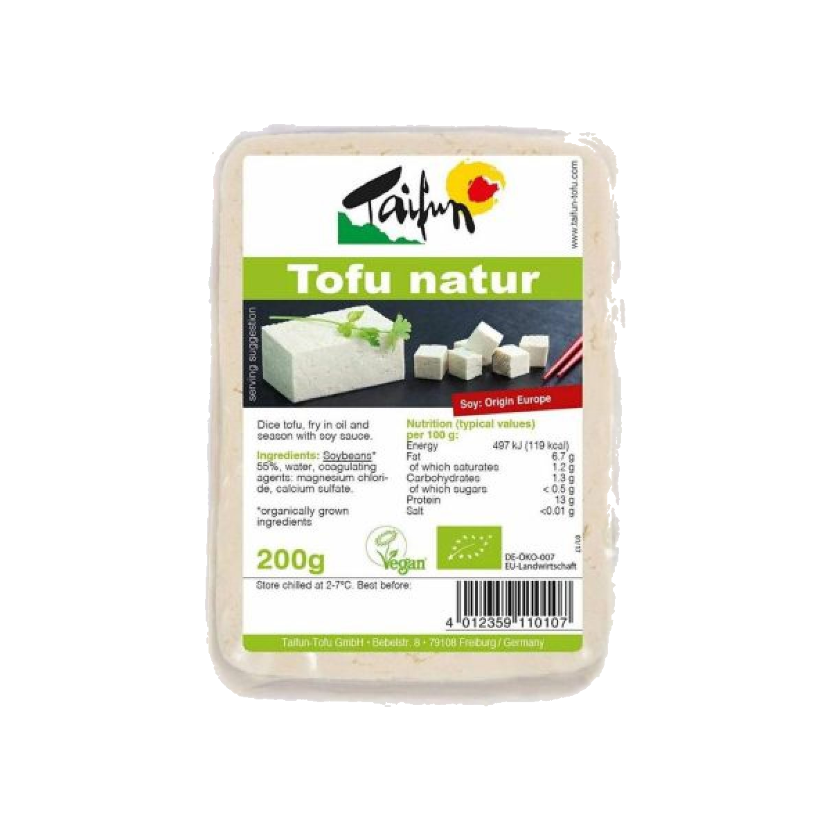 Bio Taifun Tofu Rosso 200g