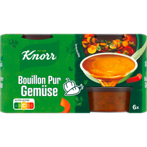Knorr Бульон чистый овощи, 6x0,5l 6x28g