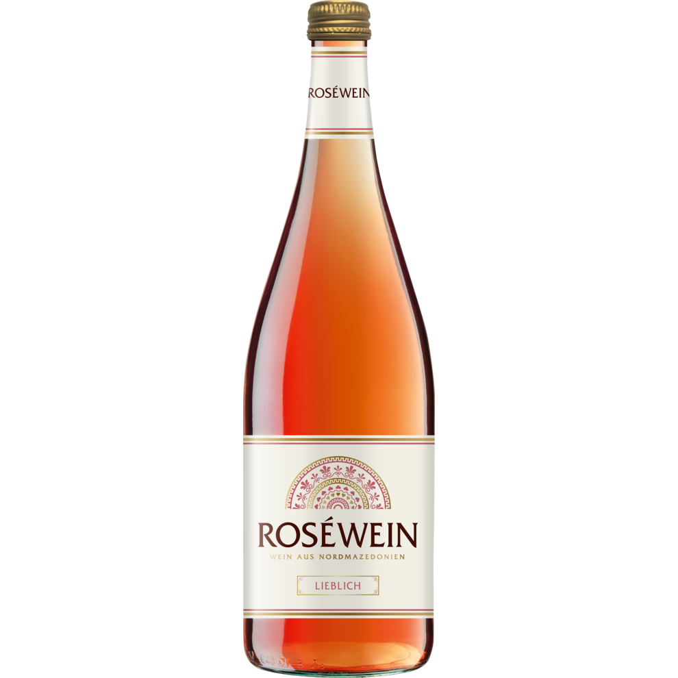 Nordmazedonischer Rosewein lieblich 1l