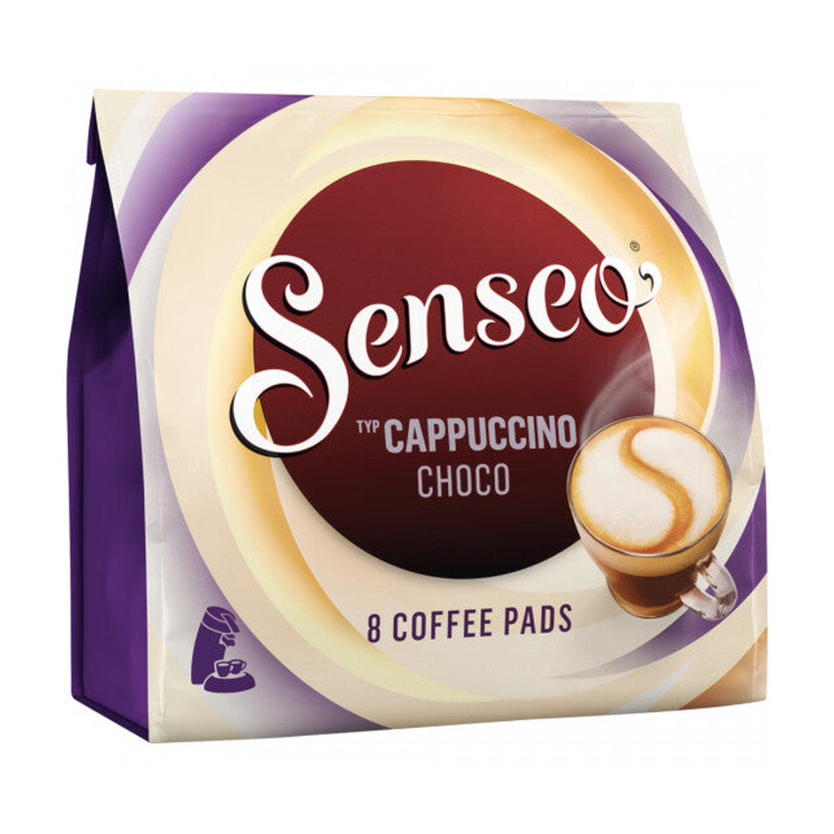 Senseo Kaffeepads Cappuccino/Choco 8ST 92g