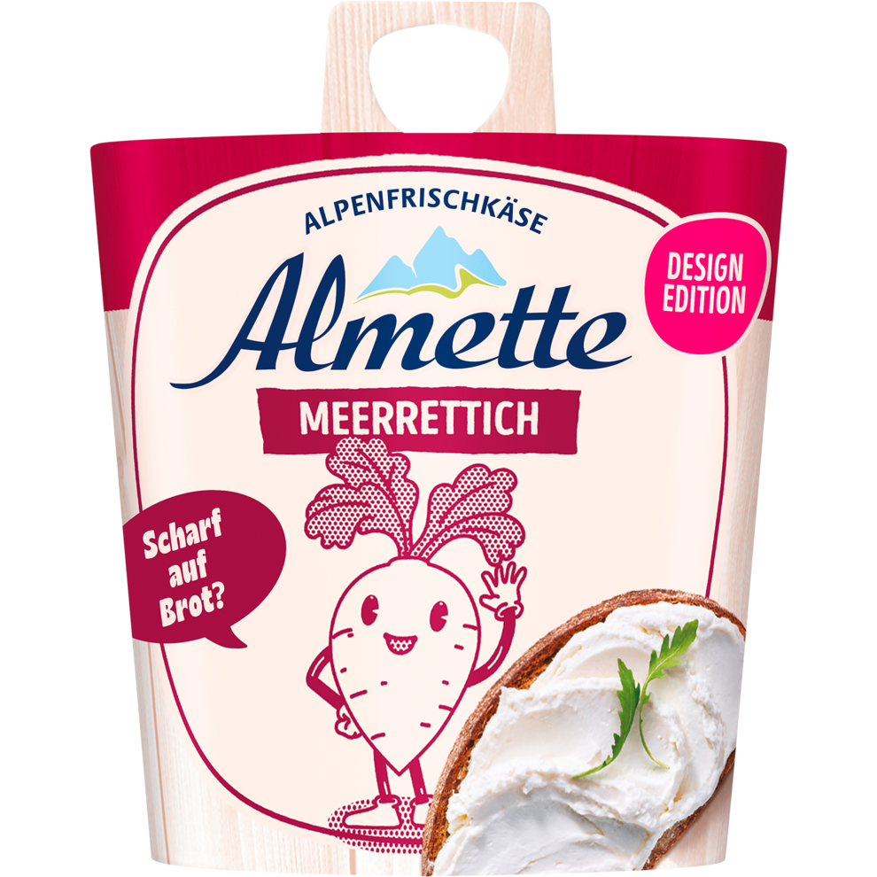 Almette Meerrettich 60% Doppelrahmstufe 150g