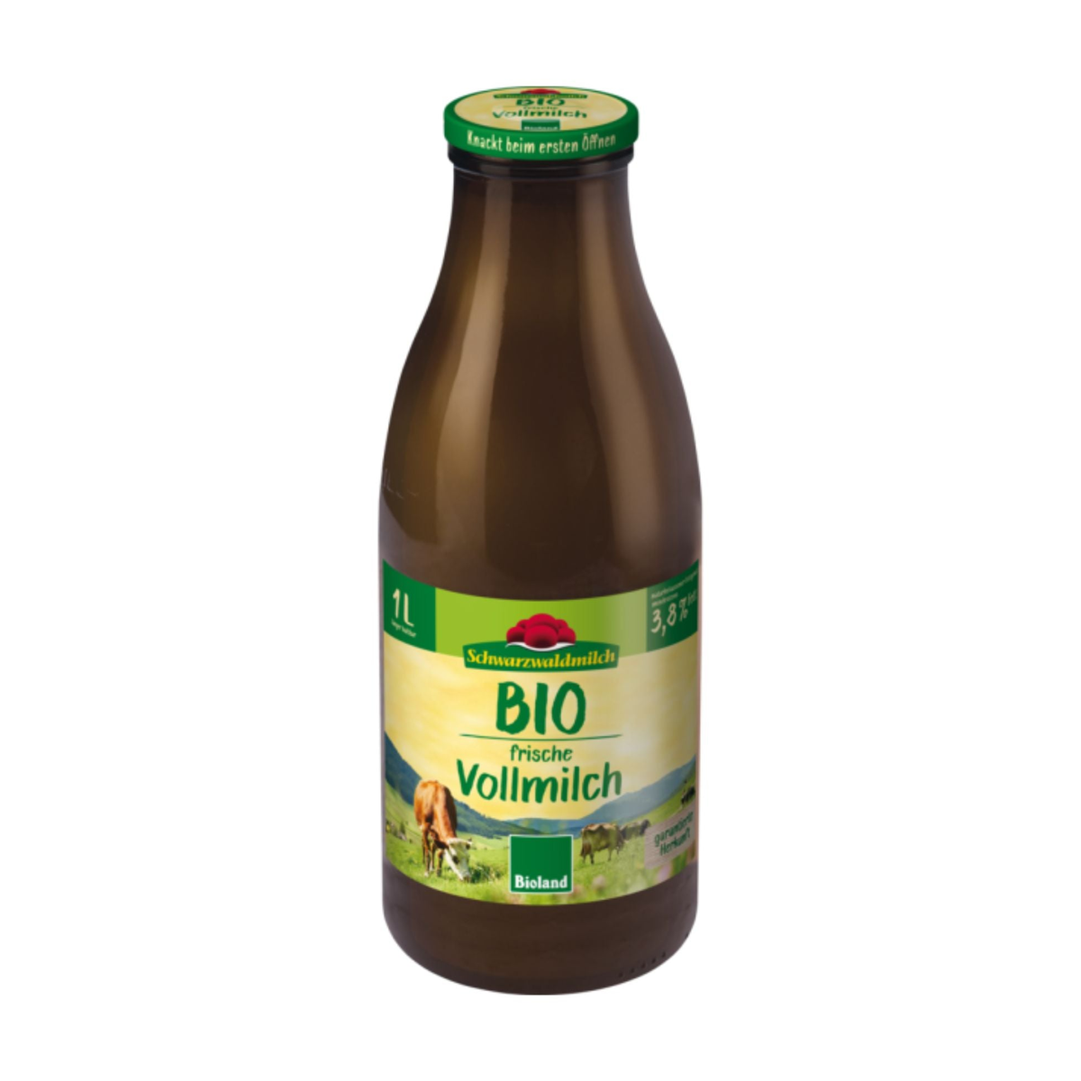 Bio Schwarzwaldmilch Frischmilch 3,8% 1l MW
