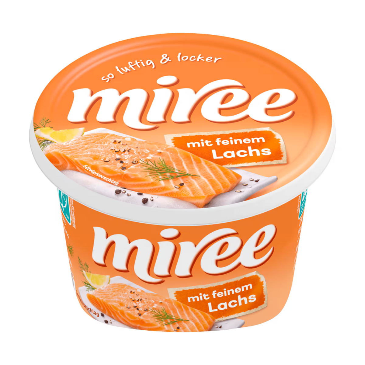 ASC Miree Frischkäse mit feinen Lachs Doppelrahmstufe 150g