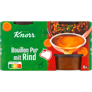 Knorr Бульон чистый говядина, 6x0,5l 6x28g