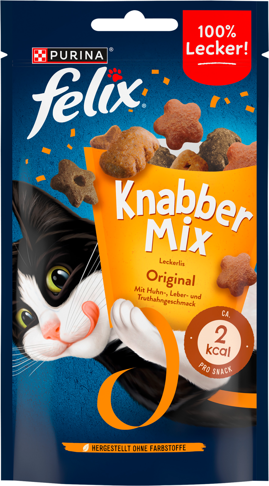 Felix Knabbermix Original Katzensnacks 60g