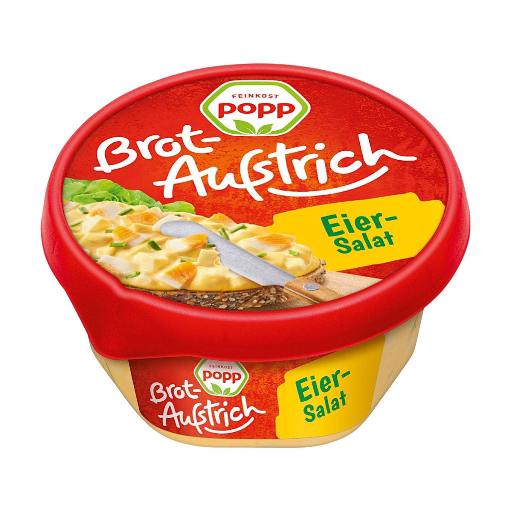 Popp Brotaufstrich Eiersalat 150g