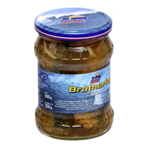 Ostsee Fisch Brathering gebraten 500g