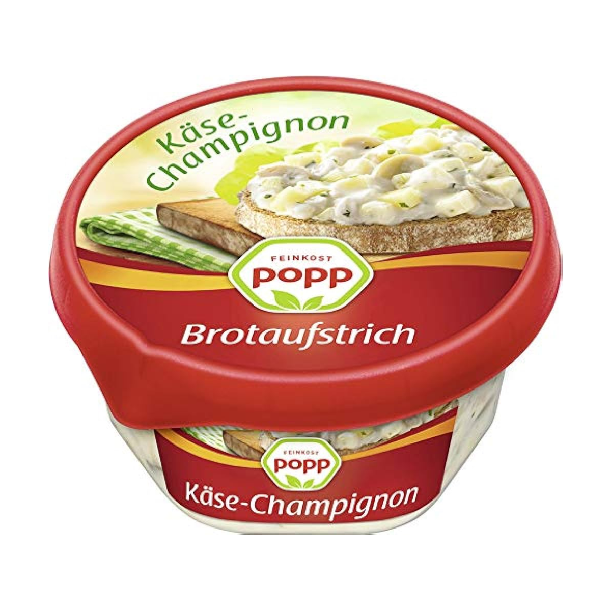 Popp Brotaufstrich Käse Champignon 150g