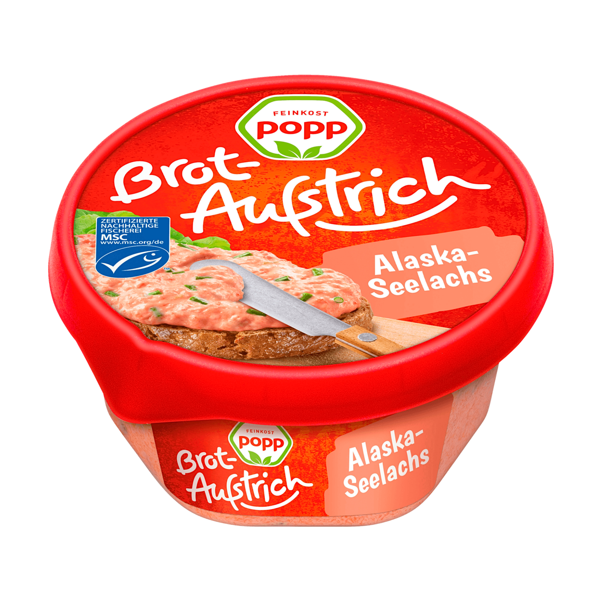 MSC Popp Brotaufstrich Seelachssalat 150g