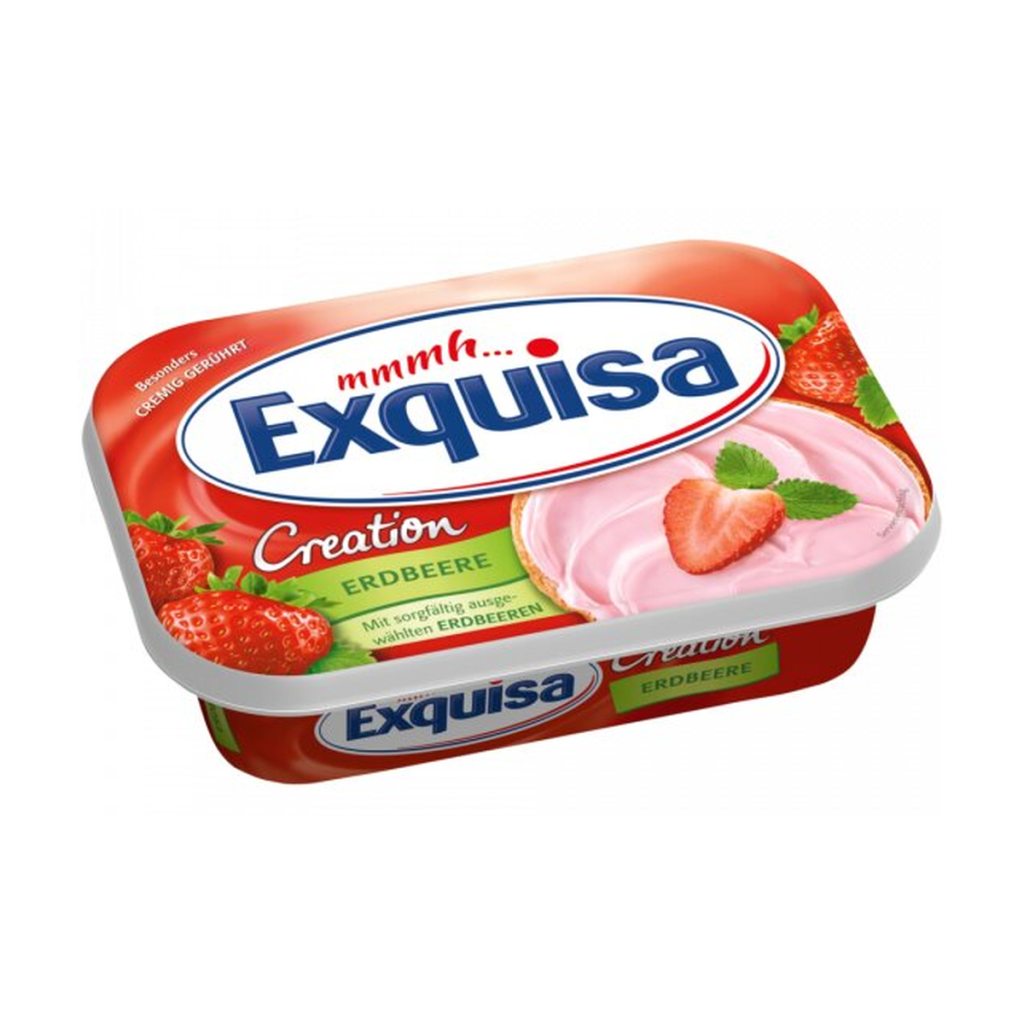 Exquisa Frischkäse Erdbeere Doppelrahmstufe 200g