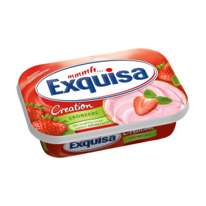 Exquisa Frischkäse Erdbeere Doppelrahmstufe 200g