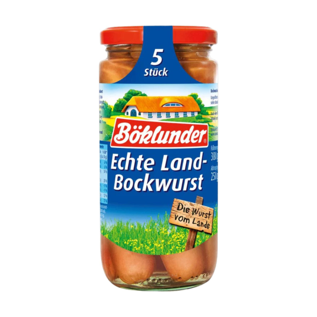 Böklunder Echte Land-Bockwurst 8ST 540g