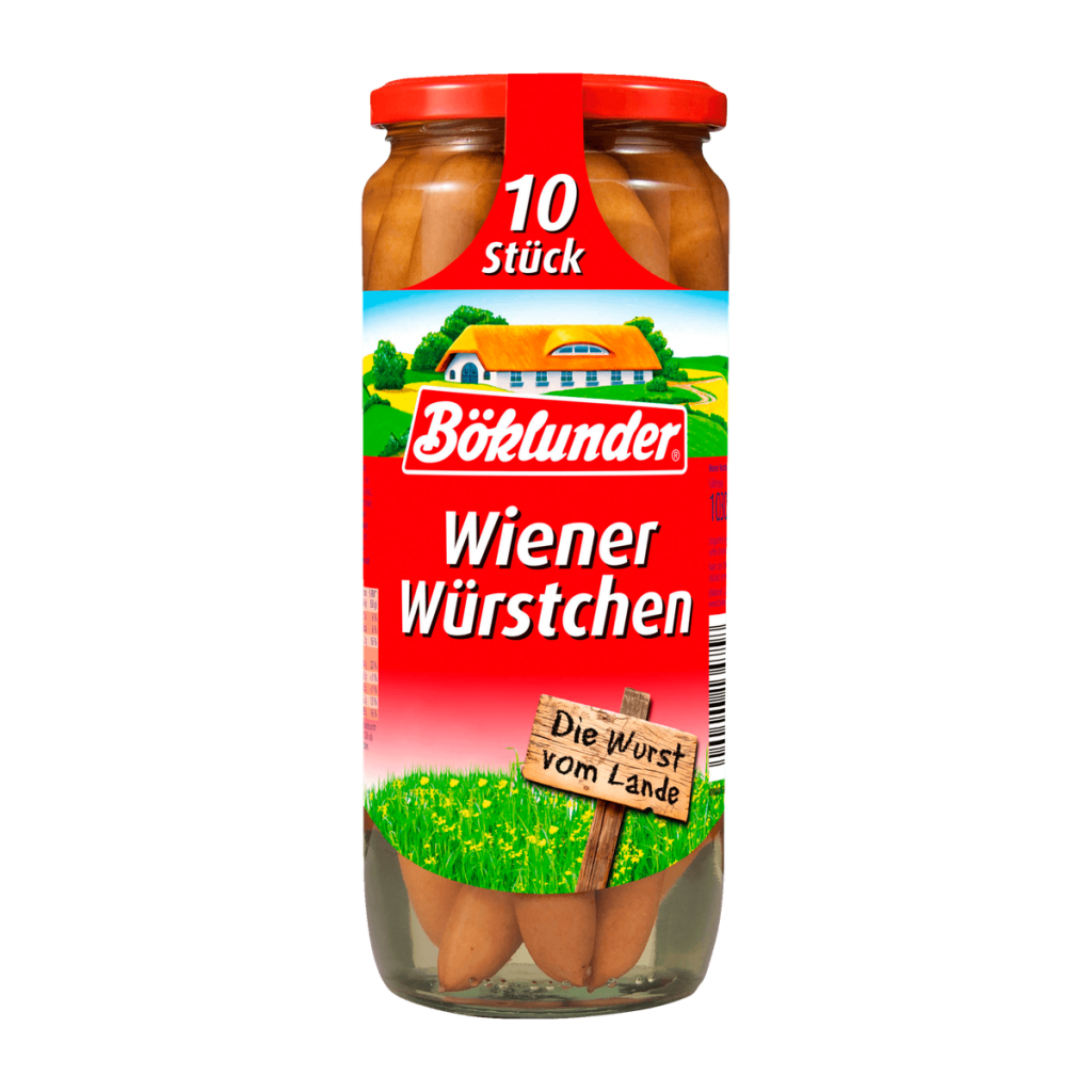 Böklunder Schleswig-Holstein Wiener Würstchen im Saitling 6ST 550g