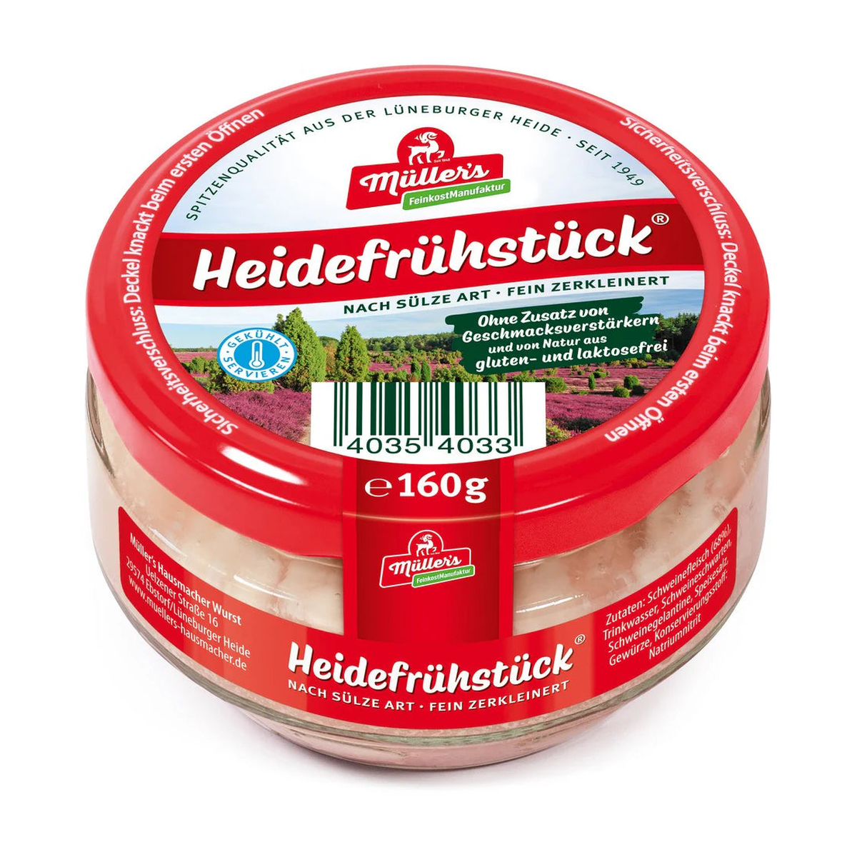 Müllers Hausmacher Heidefrühstück nach Sülze-Art 160g