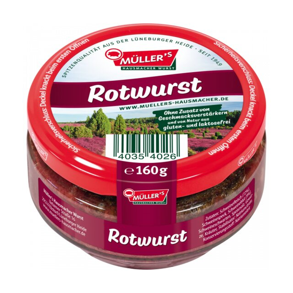 Müllers Rotwurst 160g
