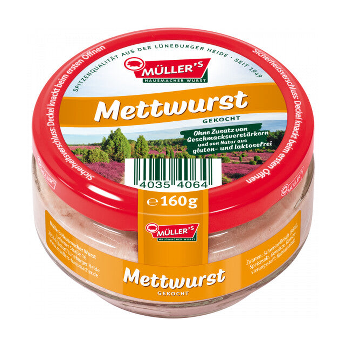 Müllers Mettwurst 160g
