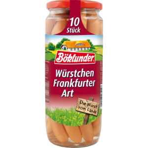 Böklunder Würstchen Frankfurter Art im Saitling 10ST 1030g