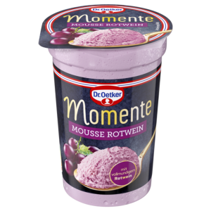 Dr.Oetker Momente Rotwein-Mousse 100g