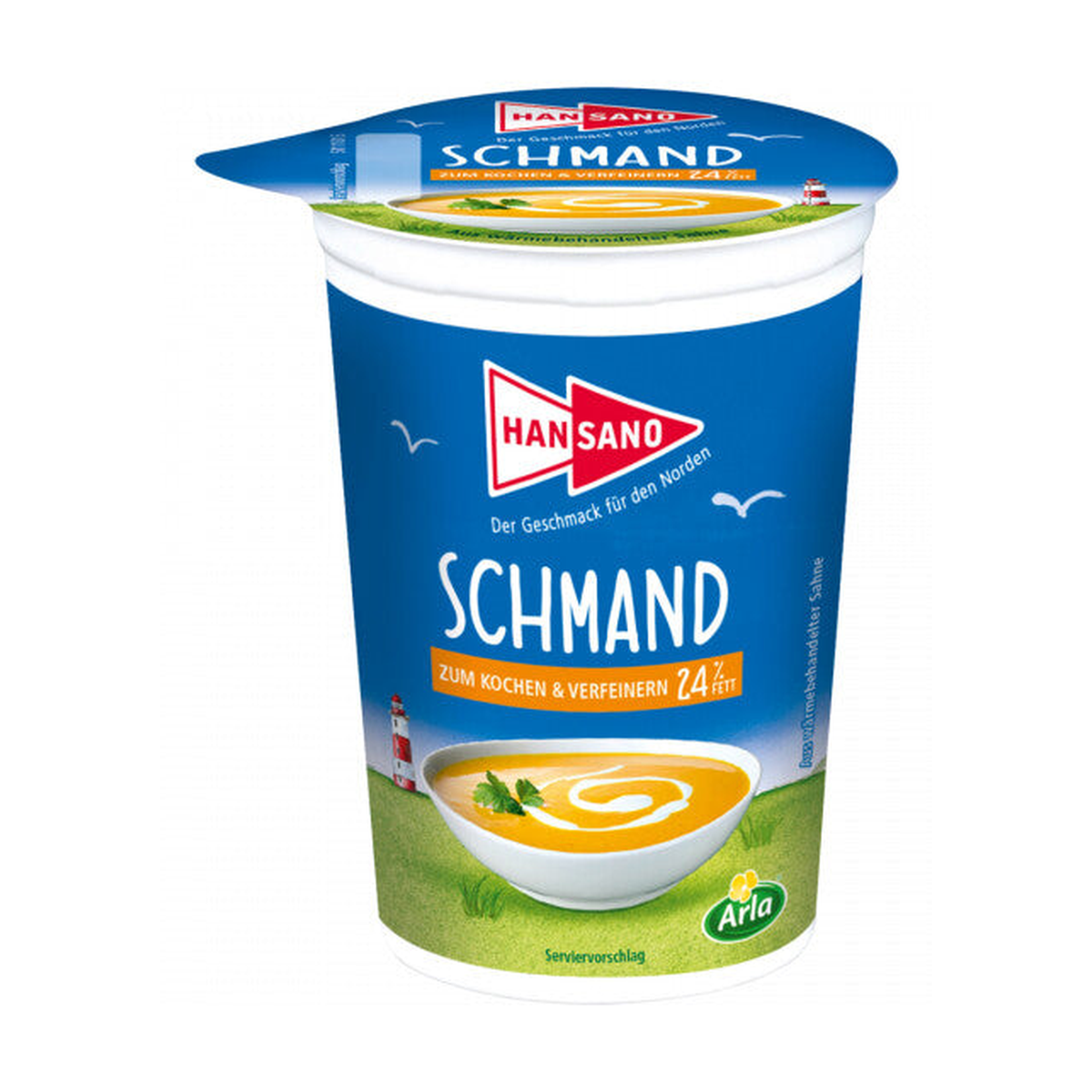 Hansano Schmand stichfest 24%250g