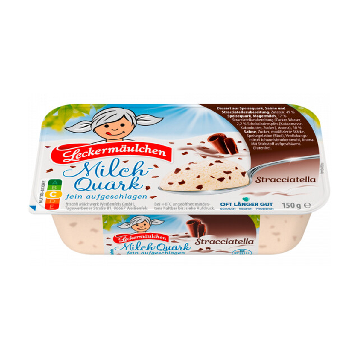 Frischli Leckermäulchen Stracciatella 20% 150g