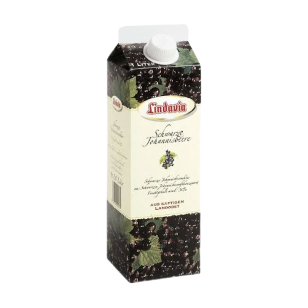 Lindavia Schwarzer Johannisbeer-Nektar 30% 1l EW
