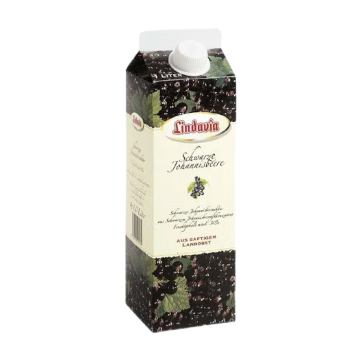 Lindavia Schwarzer Johannisbeer-Nektar 30% 1l EW