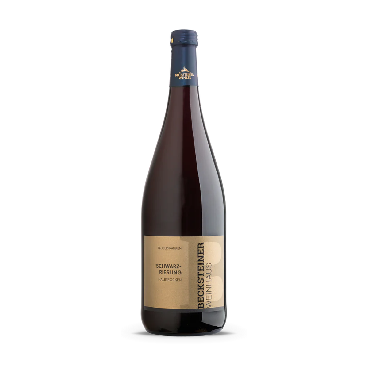Becksteiner Weinhaus Schwarzriesling QbA halbtrocken 1l