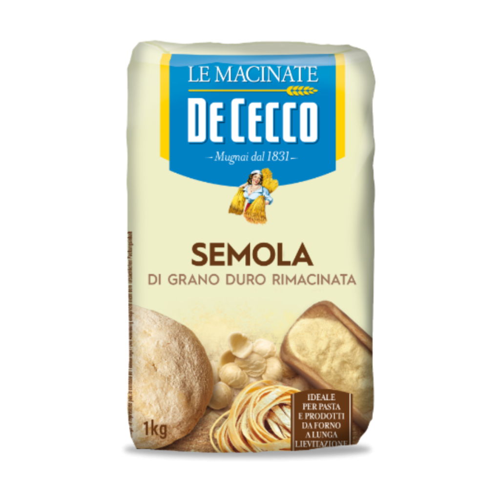 De Cecco Semola Di Grano Duro Rimacinata 1kg