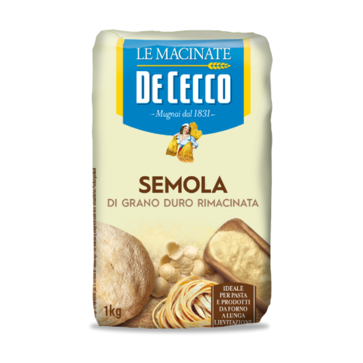 De Cecco Semola Di Grano Duro Rimacinata 1kg
