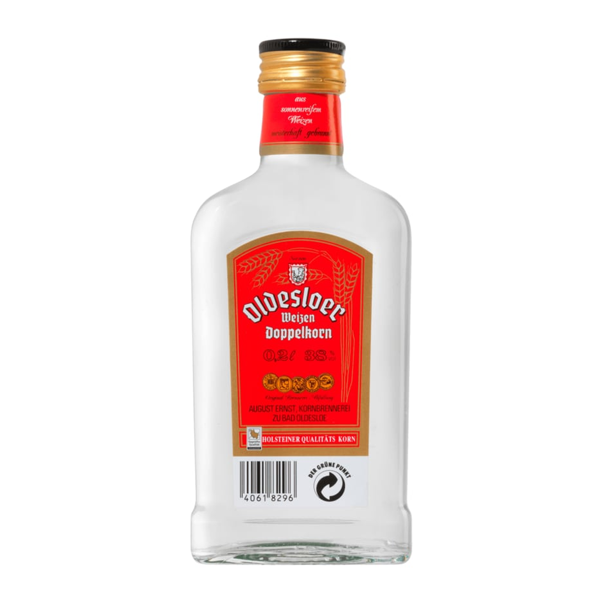 Oldesloer Doppelkorn 38% 0,2l