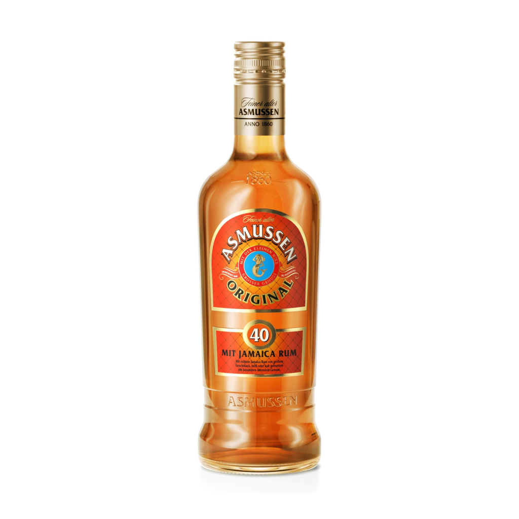 Feiner alter Asmussen Rumverschnitt 40% 0,7l