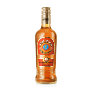 Feiner alter Asmussen Rumverschnitt 40% 0,7l